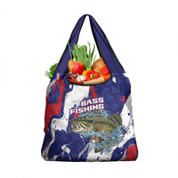 Largemouth Bass Tournament Fishing Grocery Bag