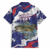Personalized Largemouth Bass Tournament Fishing Hawaiian Shirt