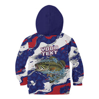 Personalized Largemouth Bass Tournament Fishing Kid Hoodie