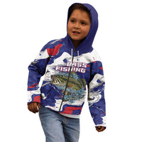 Personalized Largemouth Bass Tournament Fishing Kid Hoodie
