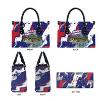 Largemouth Bass Tournament Fishing Leather Bag