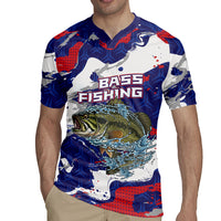Personalized Largemouth Bass Tournament Fishing Rugby Jersey
