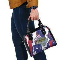 Largemouth Bass Tournament Fishing Shoulder Handbag