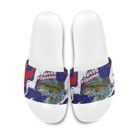 Largemouth Bass Tournament Fishing Slide Sandals