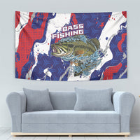 Largemouth Bass Tournament Fishing Tapestry