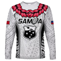 Samoa Rugby Long Sleeve Shirt Go Champions World Cup 2023 Polynesian Unique - Wonder Print Shop
