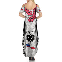 Samoa Rugby Summer Maxi Dress Go Champions World Cup 2023 Polynesian Unique - Wonder Print Shop