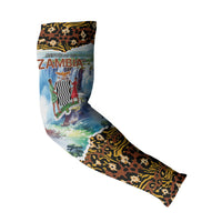 Zambian Heritage Independence 1964 Arm Sleeves Traditional African Seamless Pattern