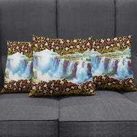 Zambian Heritage Independence 1964 Pillow Cover Traditional African Seamless Pattern