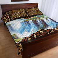 Zambian Heritage Independence 1964 Quilt Bed Set Traditional African Seamless Pattern