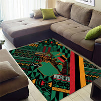Zambia Victoria Falls Area Rug Indigenous Wild Animal Skins Tribal Patchwork