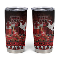 Custom Tonga 676 Haamonga a Maui Tumbler Cup Tongan Sipi Tau Unique Dance - Wonder Print Shop