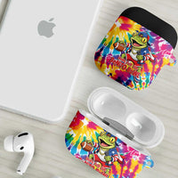 Funny Benito Coqui Frog AirPods Case Puerto Rican Coquí Football