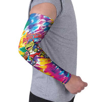 Funny Benito Coqui Frog Arm Sleeves Puerto Rican Coquí Football