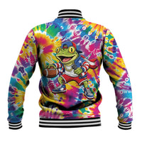 Funny Benito Coqui Frog Baseball Jacket Puerto Rican Coquí Football