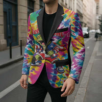 Funny Benito Coqui Frog Blazer Puerto Rican Coquí Football