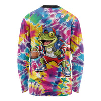 Funny Benito Coqui Frog Long Sleeve Shirt Puerto Rican Coquí Football