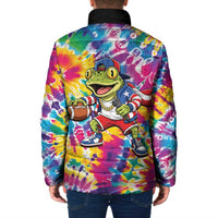 Funny Benito Coqui Frog Padded Jacket Puerto Rican Coquí Football