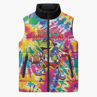 Funny Benito Coqui Frog Sleeveless Puffer Jacket Puerto Rican Coquí Football