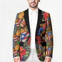 Funny Benito Bowl Blazer Puerto Rican Coquí Football