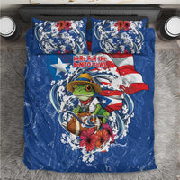 Puerto Rican Coquí Football Bedding Set Here For The Benito Bowl