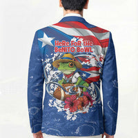 Puerto Rican Coquí Football Blazer Here For The Benito Bowl
