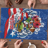 Puerto Rican Coquí Football Puzzle Here For The Benito Bowl
