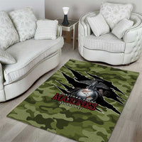 Montford Point Marines Area Rug African American Breaking Barriers 1942