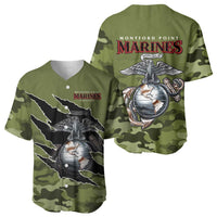 Montford Point Marines Baseball Jersey African American Breaking Barriers 1942