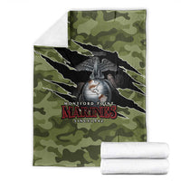 Montford Point Marines Blanket African American Breaking Barriers 1942