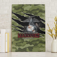 Montford Point Marines Canvas Wall Art African American Breaking Barriers 1942