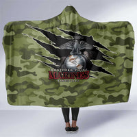 Montford Point Marines Hooded Blanket African American Breaking Barriers 1942