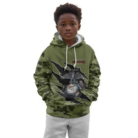 Montford Point Marines Kid Hoodie African American Breaking Barriers 1942