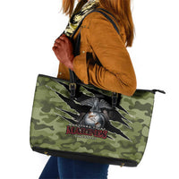 Montford Point Marines Leather Tote Bag African American Breaking Barriers 1942