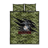 Montford Point Marines Quilt Bed Set African American Breaking Barriers 1942