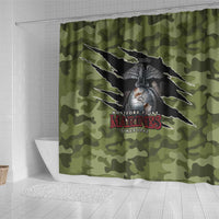 Montford Point Marines Shower Curtain African American Breaking Barriers 1942