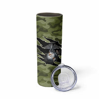 Montford Point Marines Skinny Tumbler African American Breaking Barriers 1942