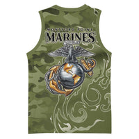 Montford Point Marines Basketball Jersey Flame Fire Military Green Camo