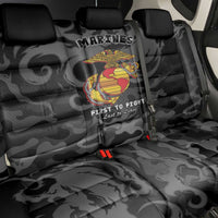 Montford Point Marines Back Car Seat Cover First To Fight Last to Leave