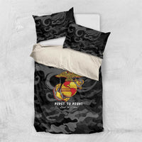 Montford Point Marines Bedding Set First To Fight Last to Leave