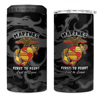 Montford Point Marines 4 in 1 Can Cooler Tumbler First To Fight Last to Leave