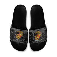 Montford Point Marines Slide Sandals First To Fight Last to Leave