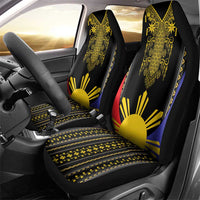 Afro Pinoy Blackapino Half Black Filipino Car Seat Cover