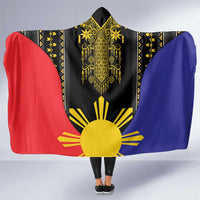 Afro Pinoy Blackapino Half Black Filipino Hooded Blanket