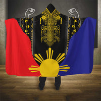 Afro Pinoy Blackapino Half Black Filipino Hooded Blanket