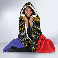 Afro Pinoy Blackapino Half Black Filipino Hooded Blanket