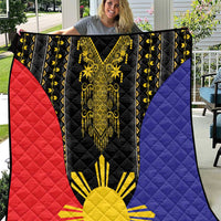 Afro Pinoy Blackapino Half Black Filipino Quilt