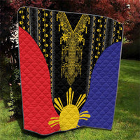 Afro Pinoy Blackapino Half Black Filipino Quilt