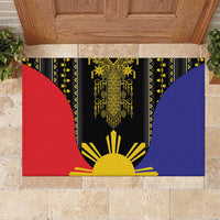 Afro Pinoy Blackapino Half Black Filipino Rubber Doormat