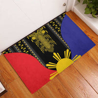 Afro Pinoy Blackapino Half Black Filipino Rubber Doormat